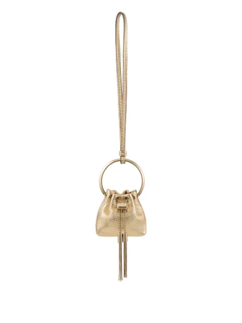 Jimmy Choo mini Bon Bon key charm Gold BONBONCHARMMINIFSJ