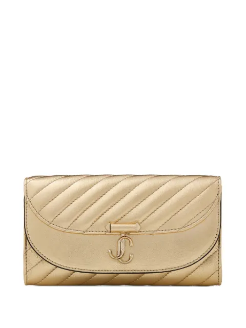 Jimmy Choo Curve wallet with chain Gold AVNCURVEWALLETCHNRBA