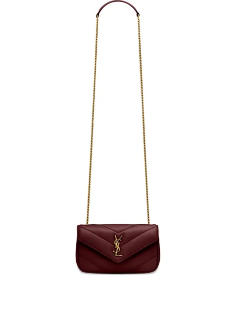 Saint Laurent mini Loulou shoulder bag Red 821749AAEAX