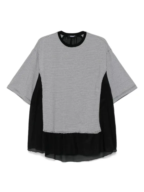 Undercover striped T-shirt Black UC1E8804