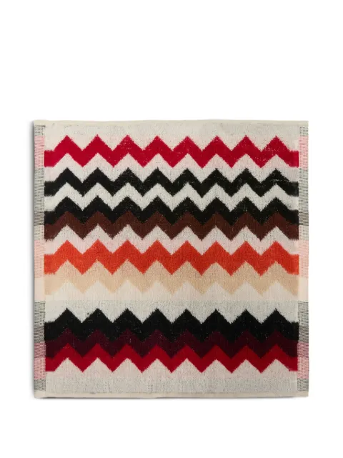 Missoni Home Best zigzag-woven face-towel (set of six) Neutrals 1E3SP99183