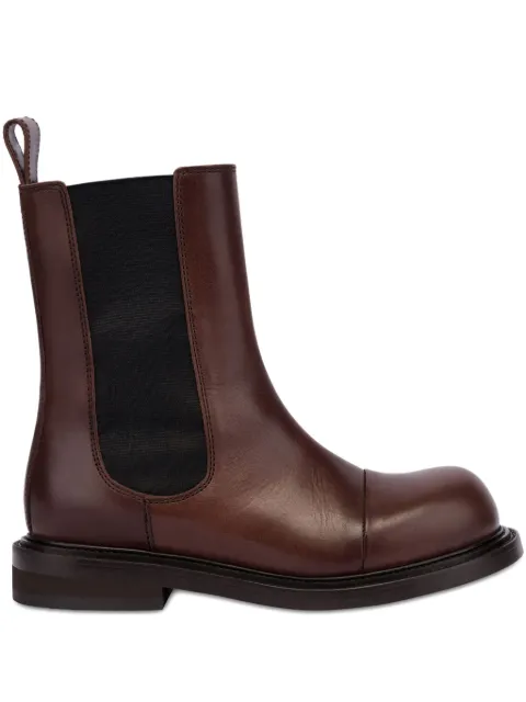 Moschino leather Chelsea boots Brown MA21014C1NMJ5