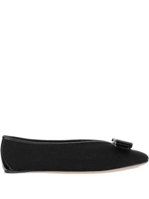 Ferragamo Vara bow ballet flats Black VANNAMESHNERO