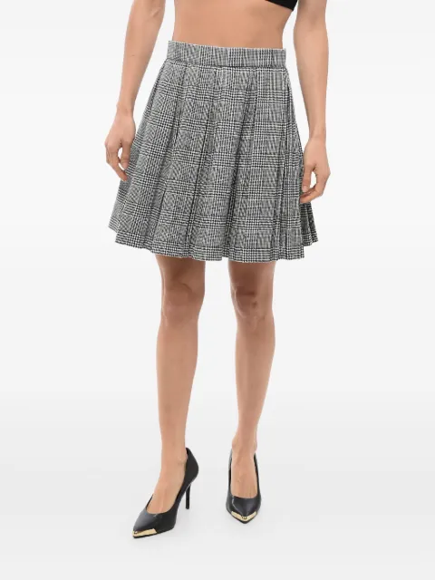 Balmain pleated mini skirt White WF1LB281W131