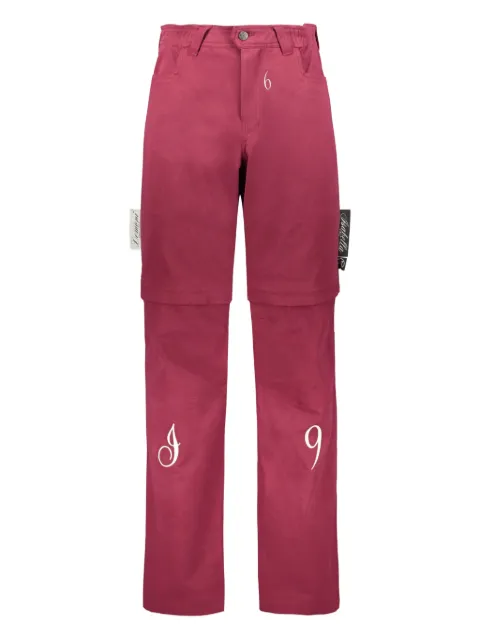 Isabella 1985 cotton trousers Red IS74VAR225