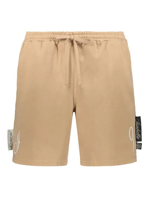 Isabella 1985 cotton bermuda shorts Neutrals IS97VAR258