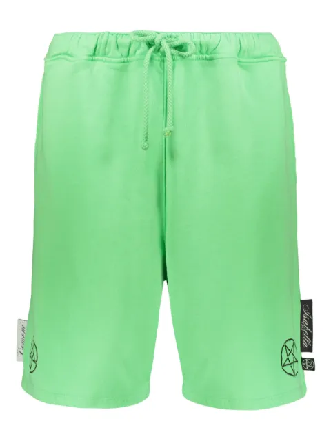 Isabella 1985 cotton bermuda shorts Green IS39VAR171