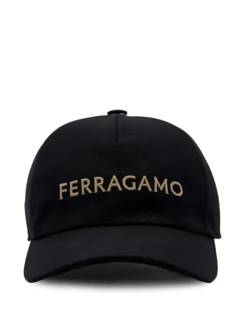 Ferragamo logo-embroidered baseball cap Black 783391