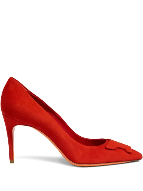 Santoni 85mm Sibille pumps Red WDID71207HI2TMGD