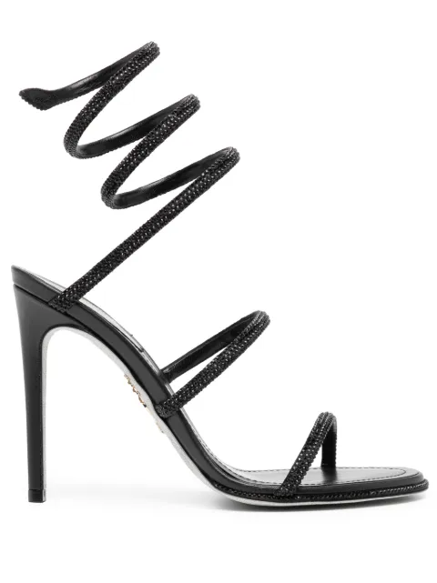 René Caovilla 110mm Cleo sandals Black C12538R001V050