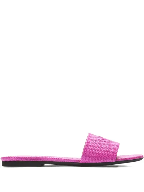 Nº21 logo-embossed sandals Pink 25EGPFT004RF1