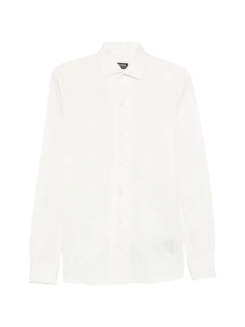 Zegna long-sleeved shirt White UFX46A9SRO1