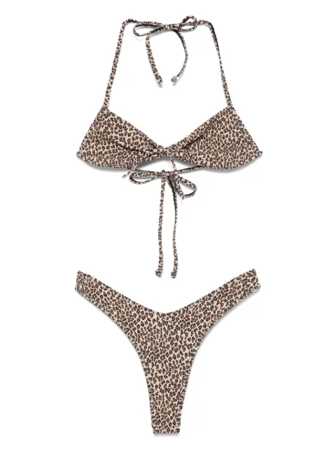 Frankies Bikinis leopard-print bikini set Neutrals 10495NS11469NS