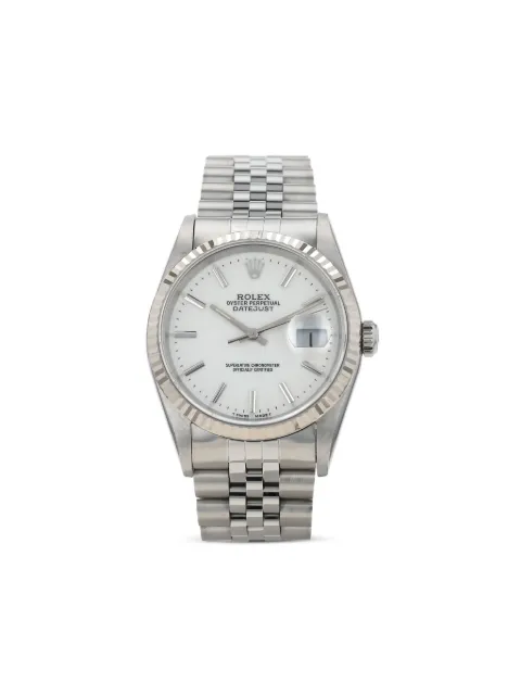 Rolex 1997 Oyster Perpetual Datejust 36mm White 417743
