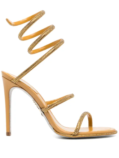 René Caovilla 110mm Cleo sandals Brown C12538RN01W331