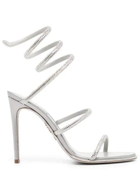 René Caovilla 110mm Cleo sandals Grey C12538105R001V232