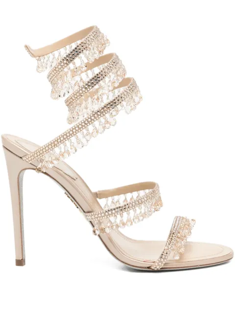 René Caovilla 105mm Chandelier sandals Neutrals C12535RN01V104