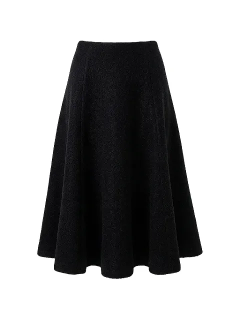 Valentino Garavani seam-detail midi skirt Black BKG01R5P2