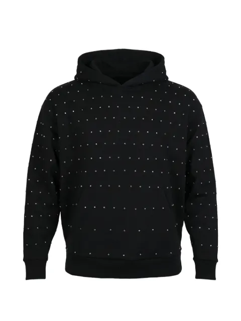 Valentino Garavani embellished hoodie Black BMF06I5MB
