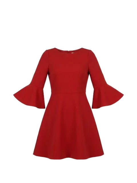 Valentino Garavani bell-sleeve mini dress Red BVASO01CF