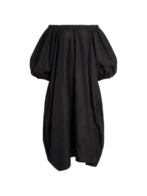 Valentino Garavani off-shoulder puff-sleeve dress Black BVD8T03T6