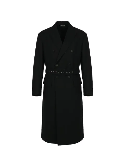 Valentino Garavani double-breasted belted coat Black VCAC476DP