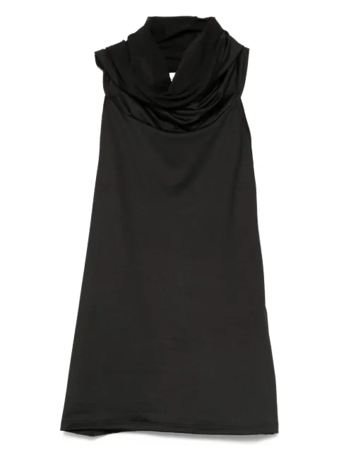 Victoria Beckham hooded tank top Black 1325JTP006473A