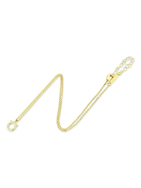 Ferragamo crystal embellishee necklace Gold 696655760131STRASS