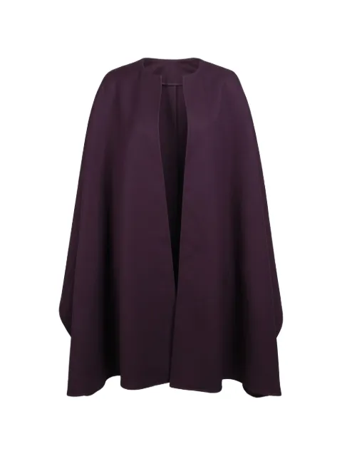 Valentino Garavani belted cape Purple BCG1L7545
