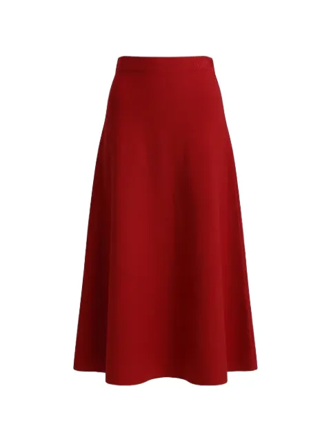 Valentino Garavani flared midi skirt Red BKG01N5MN