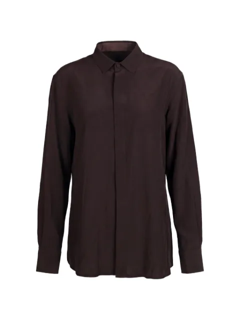 Valentino Garavani long-sleeve shirt Brown VAB6658E4