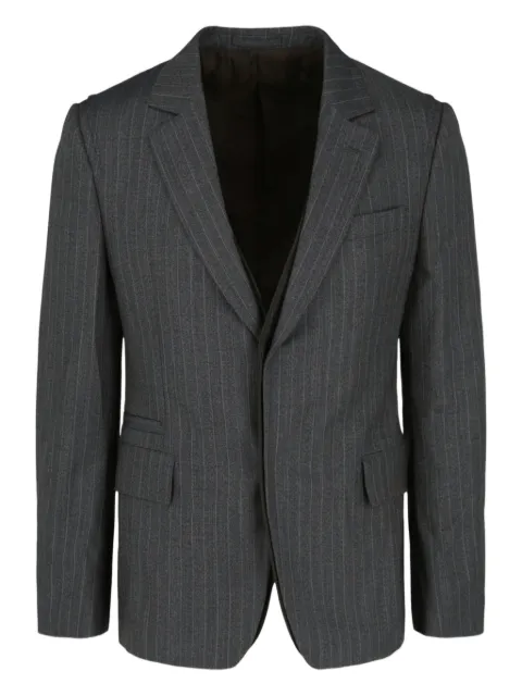 Ferragamo pinstripe buttoned jacket Grey 739265