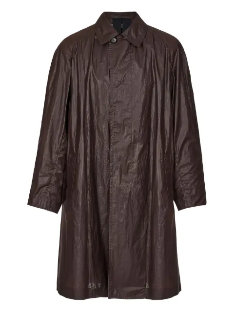 Ferragamo button-up parka Brown 752078
