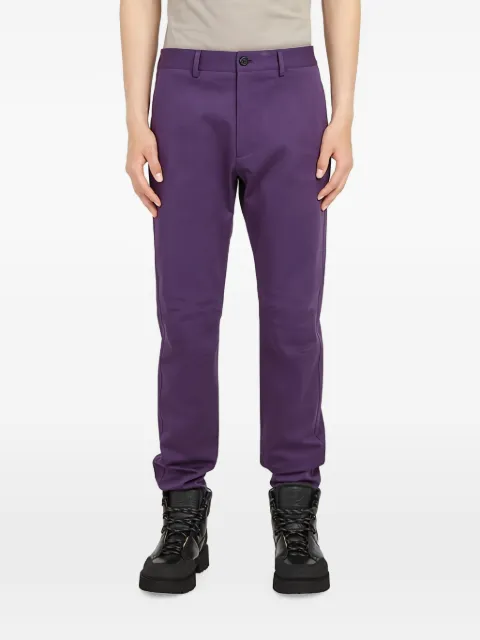 Ferragamo panelled-knee trousers Purple 140692