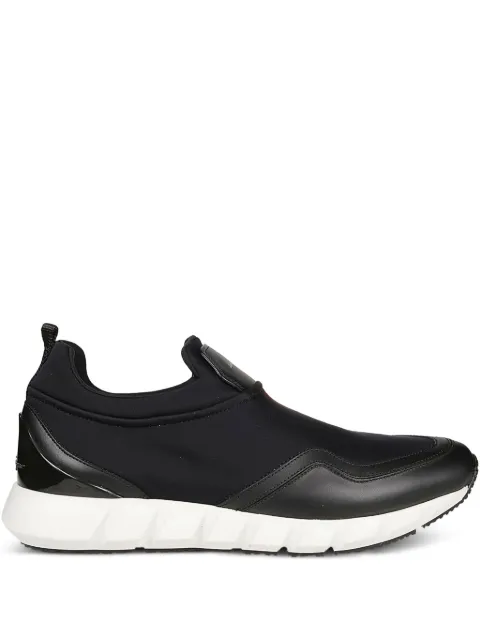 Ferragamo slip-on leather sneakers Black 02A911