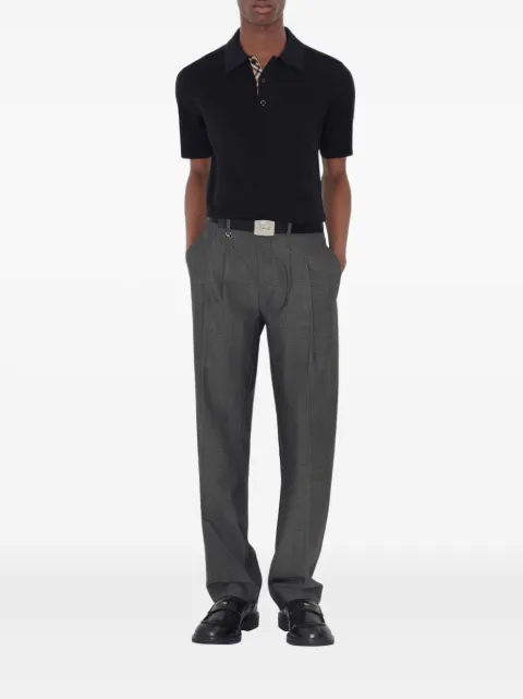Burberry wool polo shirt Blue 8112159