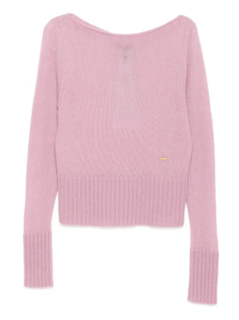 TOM FORD boat-neck sweater Pink MAK1380YAX921