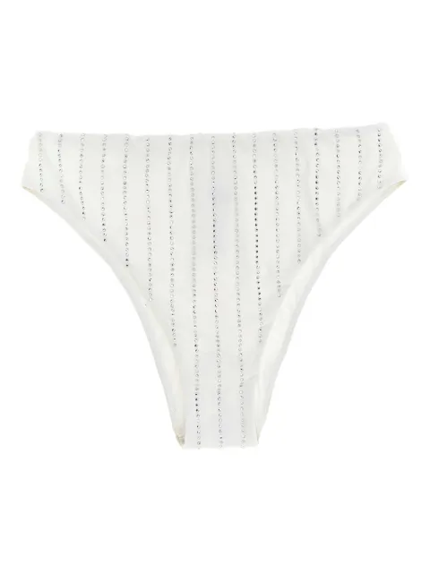 MC2 Saint Barth Sibilla striped bikini bottoms White SIBILLASTRASSSTRIPES01