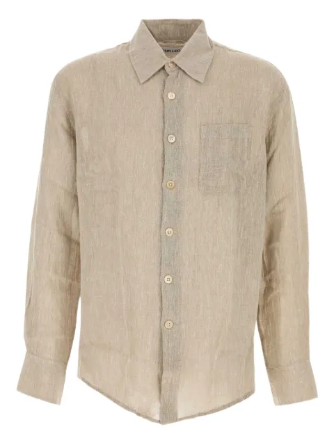 OUR LEGACY patch-pocket shirt Neutrals M2252AP