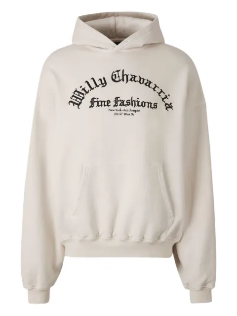 Willy Chavarria cotton hoodie White WCJSY0083WCJSY0083