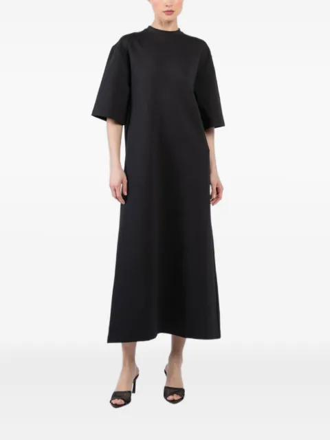 WARDROBE.NYC T-shirt maxi dress Black W5087R20CO