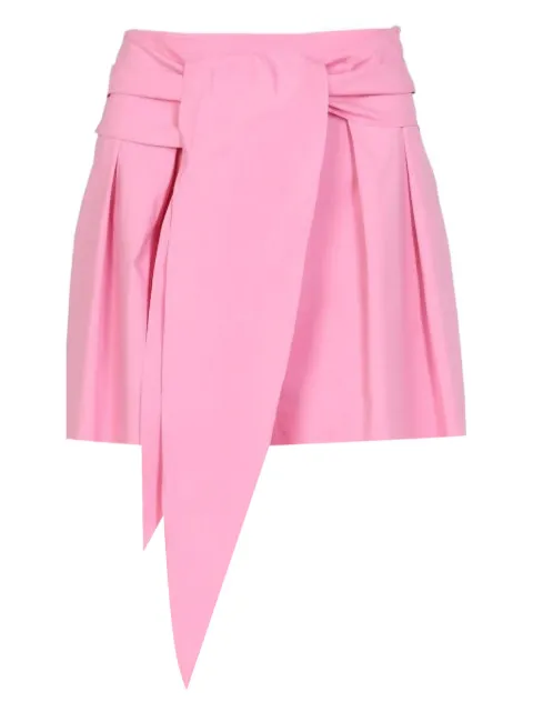 Boutique Moschino tie-waist shorts Pink 03210822