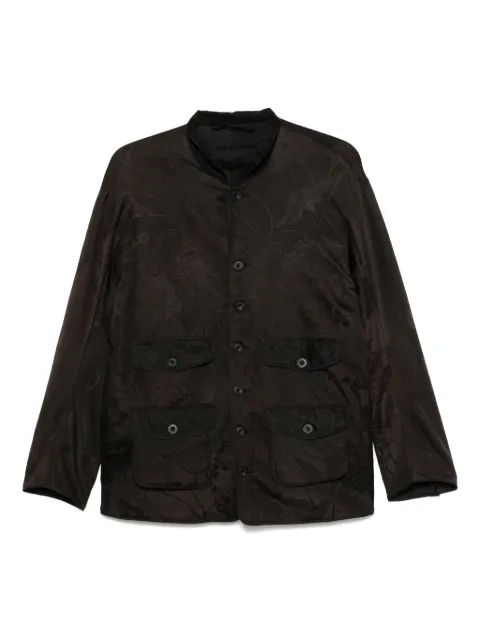 Christian Peau silk jacket Brown CP4PJKT