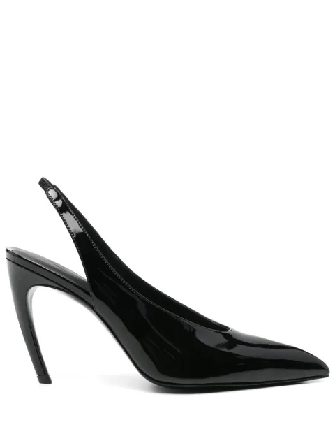 The Attico Viper slingback pumps Black 250WSH00875EEE056AA