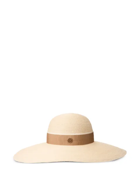Maison Michel Blanche sun hat Neutrals 1004084001
