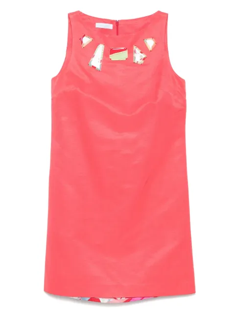 PUCCI Pre-Owned 2000s pattern-plaque mini dress Pink PU450VH