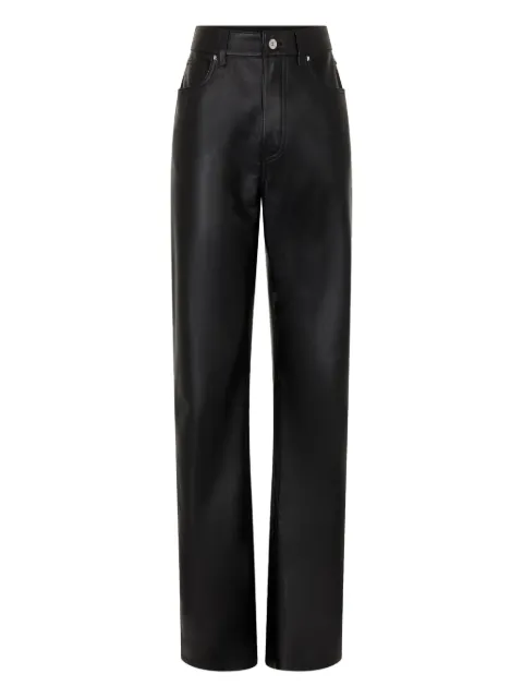 Rabanne leather trousers Black 25AFPA333LB0078