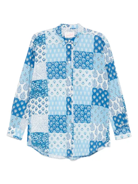 MC2 Saint Barth Brigitte shirt Blue BRIG001