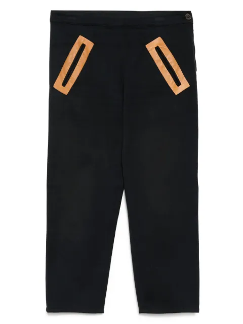 Miu Miu Pre-Owned school suit trousers Blue DPVC8559