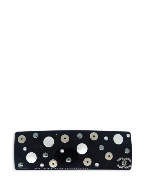 CHANEL Pre-Owned 2010 Barette hair clip Black HA194139